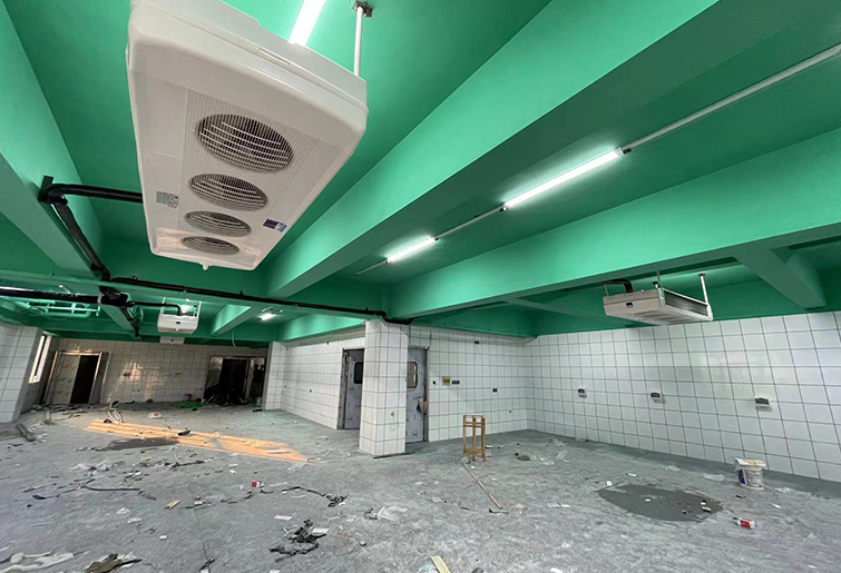 美國西克冷風(fēng)機(jī)車間空調(diào)