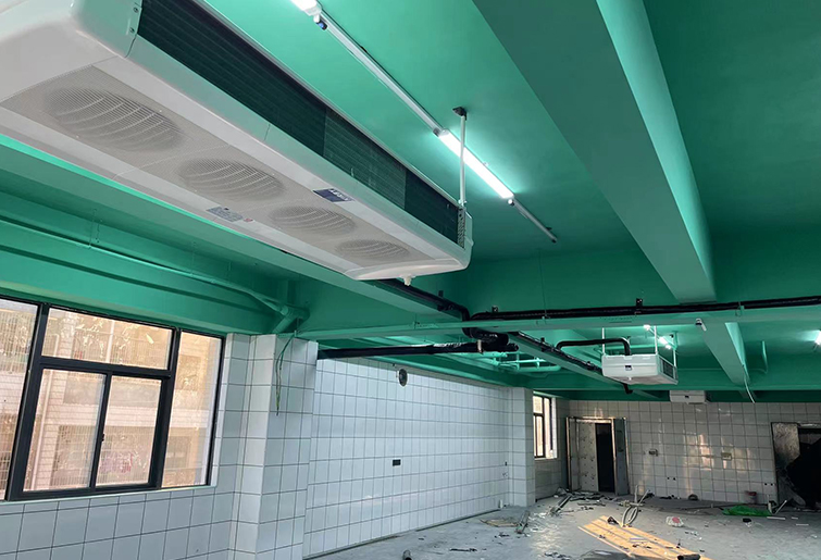 美國西克冷風(fēng)機(jī)車間空調(diào)