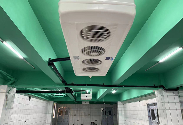 美國西克冷風(fēng)機(jī)車間空調(diào)